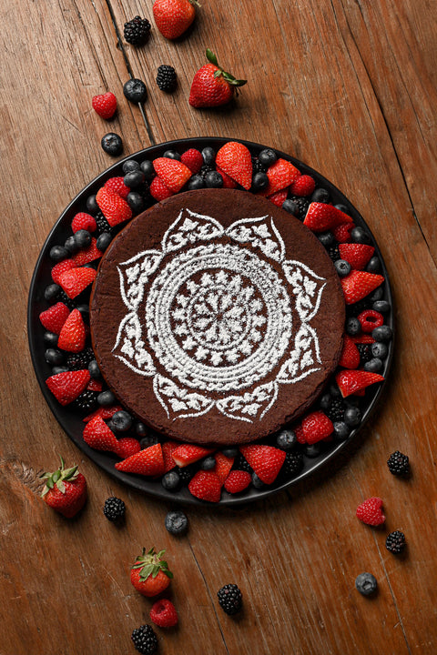PASTEL DE CHOCOLATE SIN HARINA