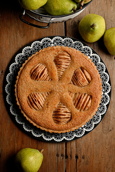 TARTA DE PERA