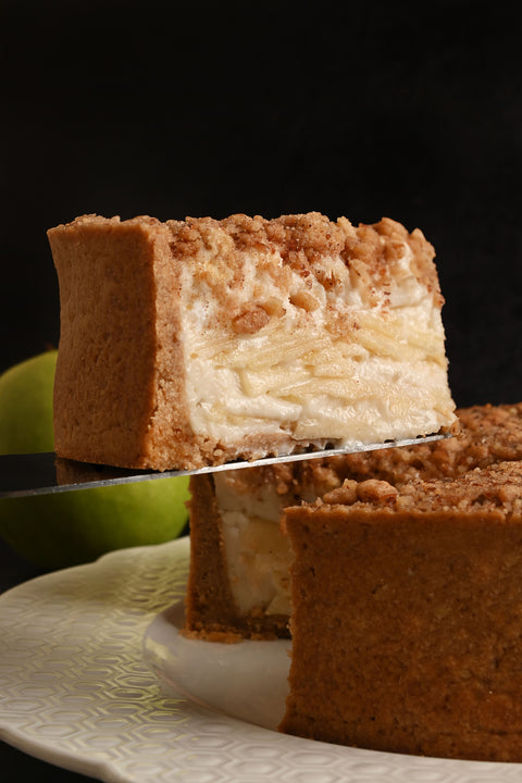 TARTA DE MANZANA Y QUESO