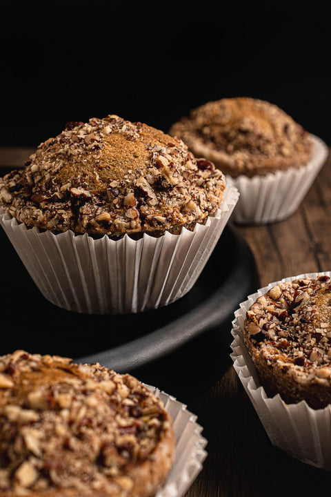 MUFFIN DE PLÁTANO Y NUTELLA