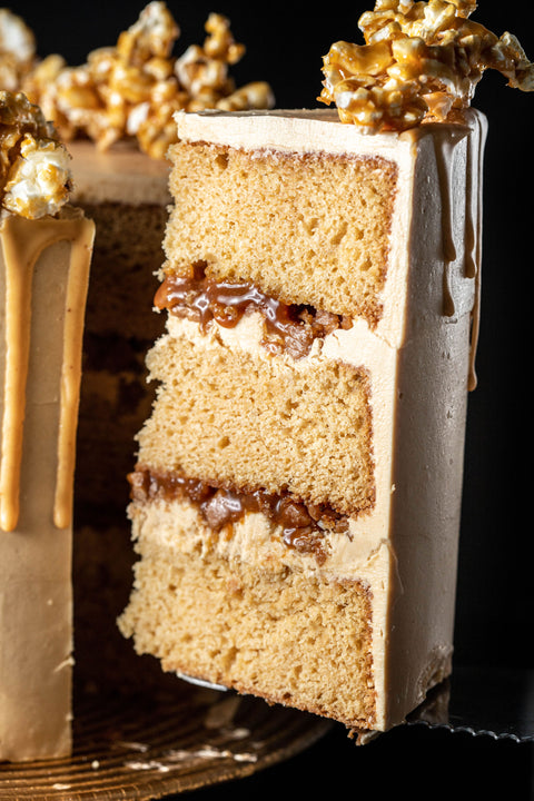 PASTEL DE CARAMELO SALADO