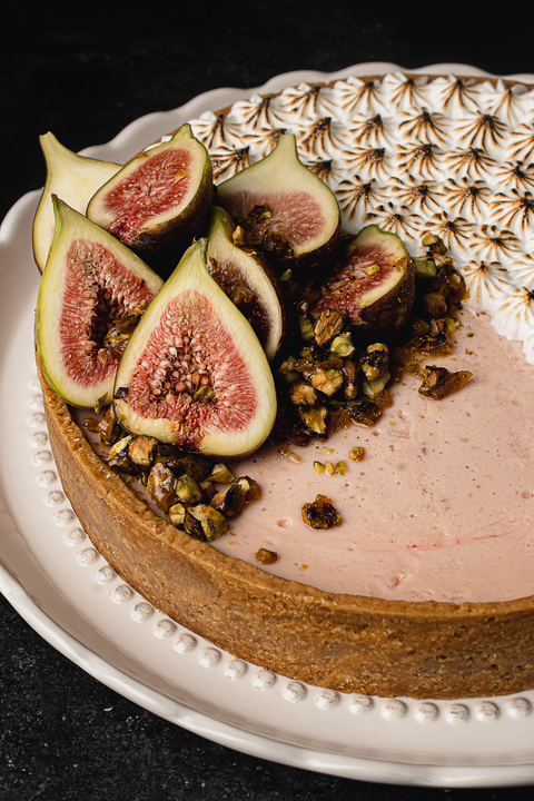 TARTA DE LIMÓN CON HIGO