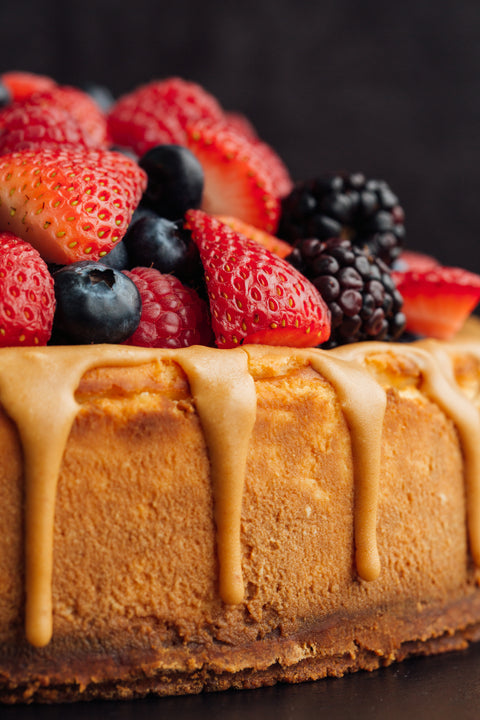 CHEESECAKE DE FRUTOS ROJOS