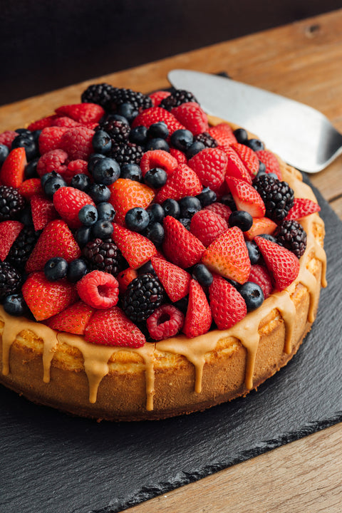 CHEESECAKE DE FRUTOS ROJOS