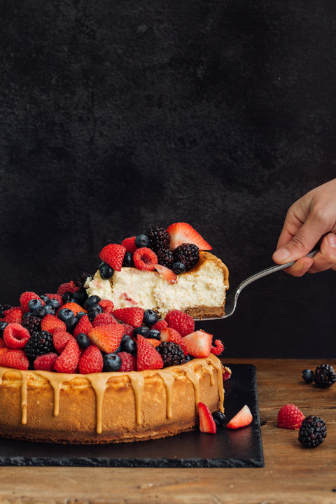 CHEESECAKE DE FRUTOS ROJOS