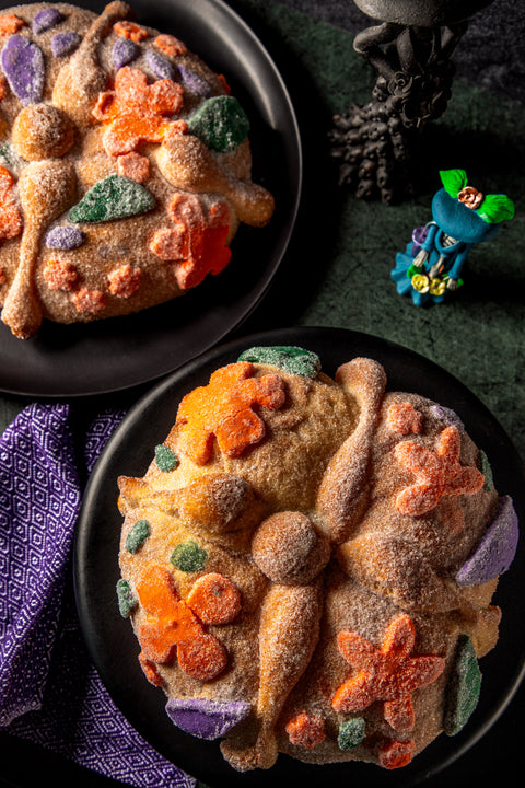 PAN DE MUERTO COLORIDO