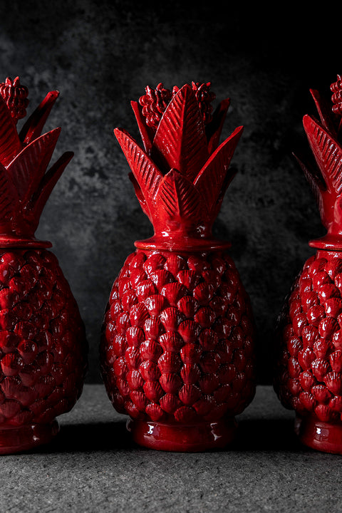 PIÑA DE BARRO VIDRIADO