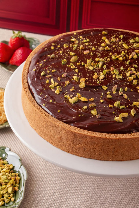 TARTA DUBÁI CON FRESAS