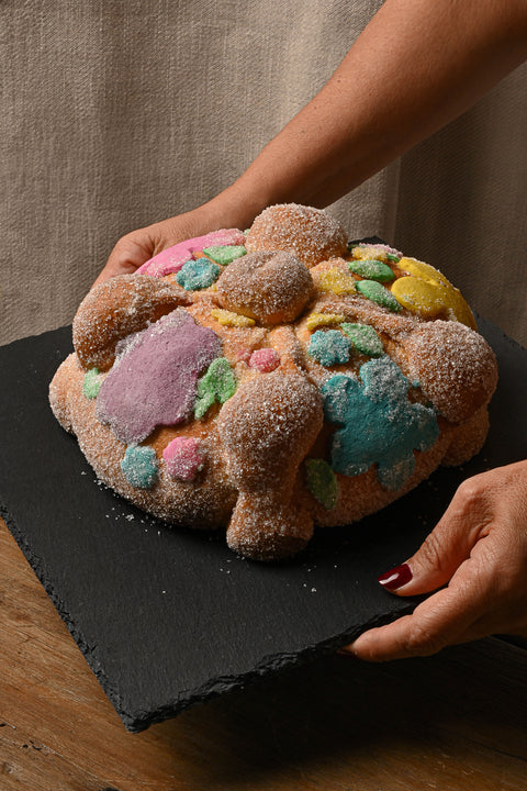 PAN DE MUERTO COLORIDO