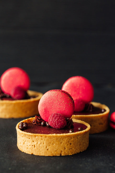 Chocolate and raspberry cake